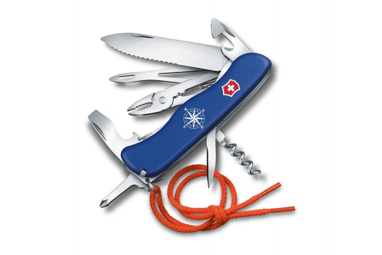 Couteau suisse Victorinox Skipper bleu 111mm 18 fonctions 