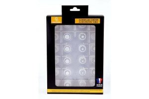 Boîte de 24 douilles choix du pâtissier Matfer en polycarbonate transparent