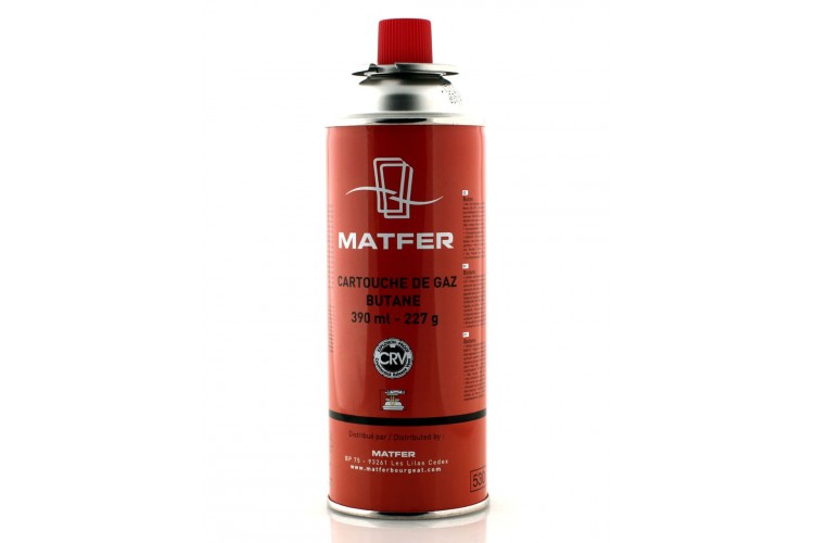 Cartouche de gaz pour chalumeau professionnel Matfer