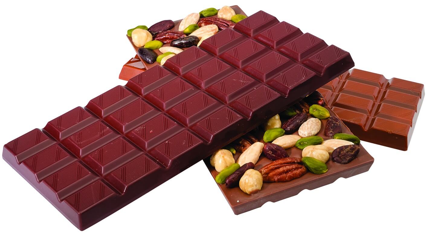 Moule tablette de chocolat 28 carrés 207 mm x 88 mm