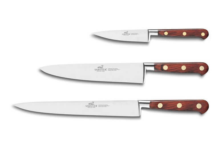 Pack essentiel 3 couteaux de cuisine Sabatier Saveur
