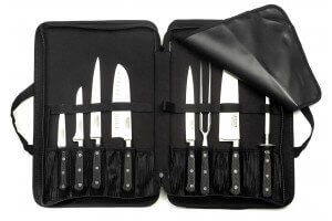Mallette extra plate 8 couteaux et accessoires Sabatier Trompette Origin