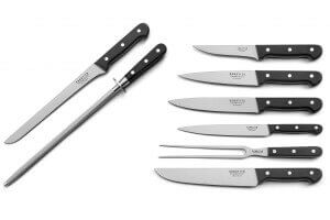 Mallette extra plate 8 couteaux et accessoires Sabatier Trompette Universal