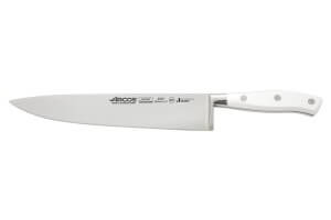 Couteau de chef forgé Riviera White Arcos lame 25cm acier NITRUM®