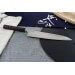 Couteau de chef japonais artisanal Yu Kurosaki Fujin 24cm SG2 Damascus 33 couches