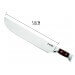 Couteau à thon Au Nain 2 mitres inox lame forte dentée manche kotibé