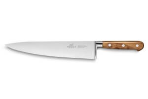 Couteau de chef Sabatier Provençao 100% forgé 25cm manche olivier
