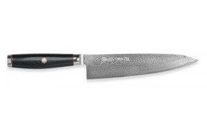 Couteau de chef japonais Yaxell SuperGou Ypsilon 20cm damas 193 couches