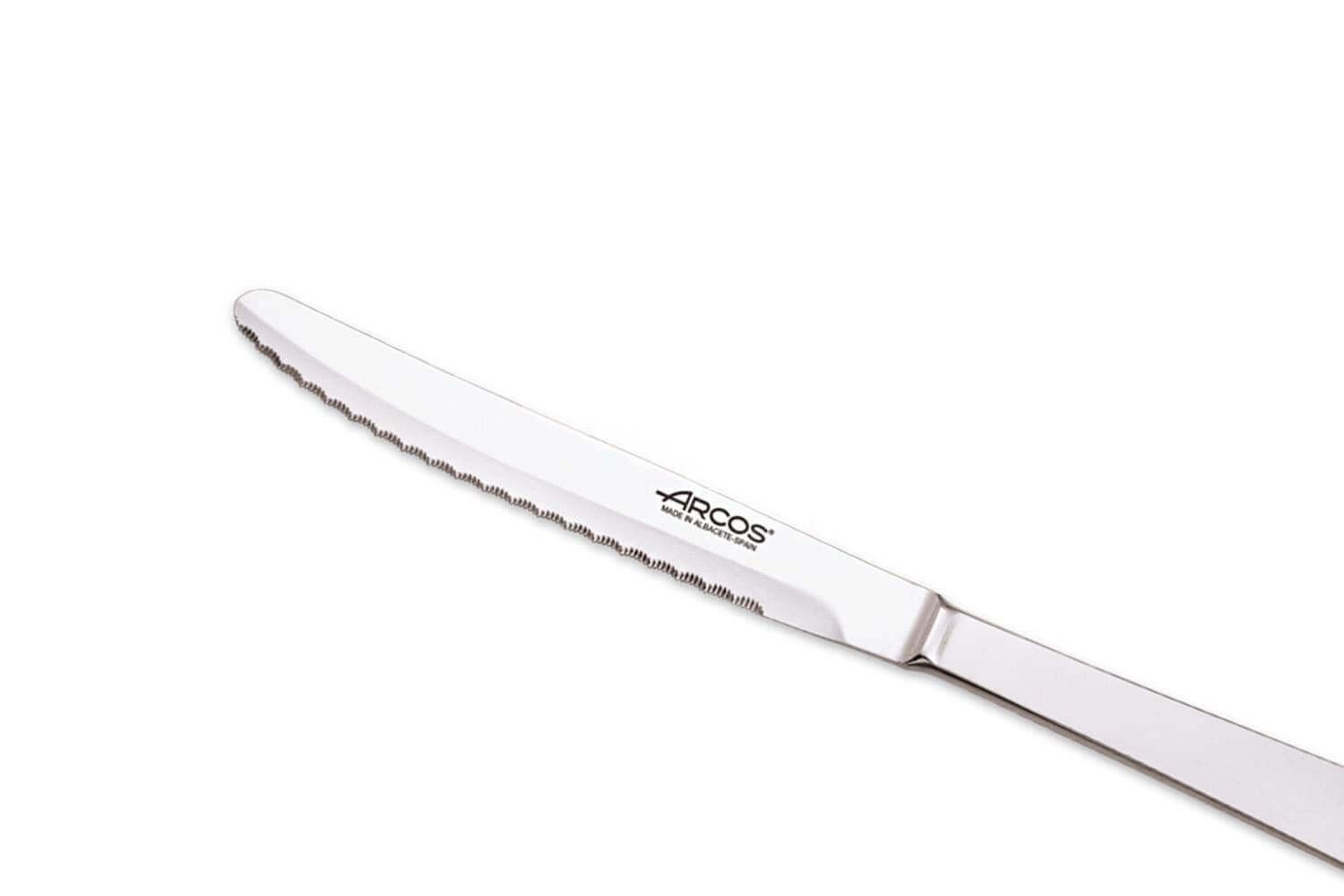 12 couteaux de table monoblocs Arcos 12.5cm