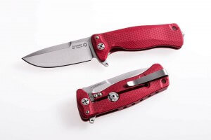 Couteau pliant LionSteel SR22 manche alu 10cm pic brise-vitre