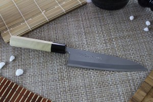 Couteau mioroshi japonais artisanal Yoshihiro Jyosaku White 2 steel 18cm