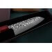 Couteau santoku japonais artisanal Yoshimi Kato 16.5cm SG2 Damascus