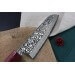 Couteau santoku japonais artisanal Yoshimi Kato 16.5cm SG2 Damascus