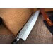 Couteau de chef japonais artisanal Takamura VG10 Tsuchime 18cm