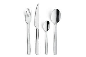 Ménagère 24 couverts de table Hôtel Amefa inox 18/0