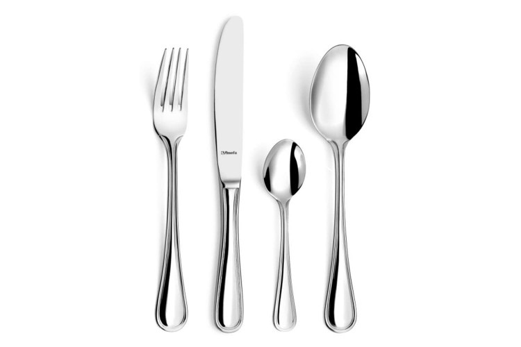 M&eacute;nag&egrave;re 24 couverts de table H&eacute;l&eacute;na Amefa inox 18/0