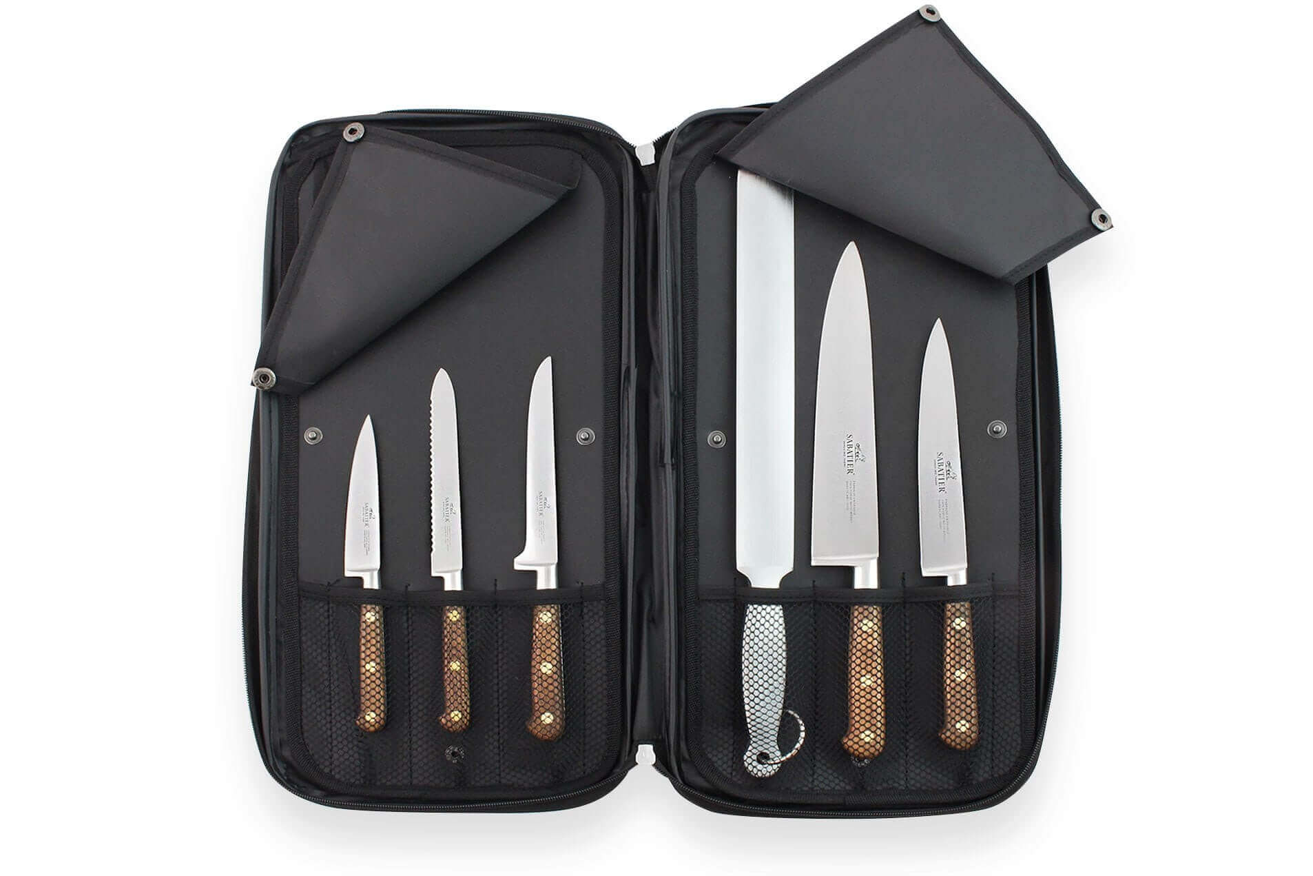 Mallette de cuisine 5 couteaux de cuisine et un fusil Arcos Universal noir  - , Achat, Vente