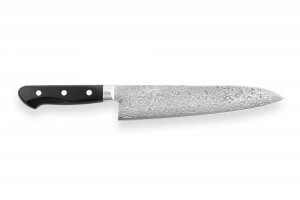 Couteau de chef japonais Tsunehisa VG10 Damascus 45 couches 21cm