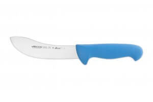 Couteau à dépouiller pro 16cm acier NITRUM® ARCOS 2900 bleu