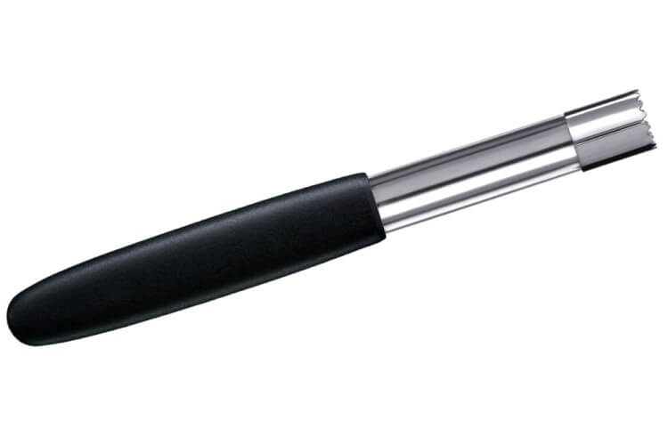 Vide-pomme Triangle inox diamètre 16mm