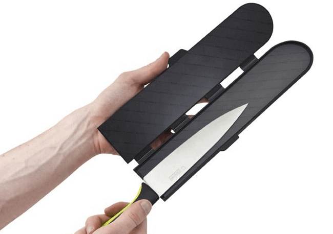 Quance Knife Magnet - Porte-couteau - Zwart - Magnétique - 3