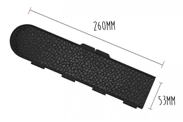 Prot&egrave;ge-lame magn&eacute;tique rigide noir Bisbell 