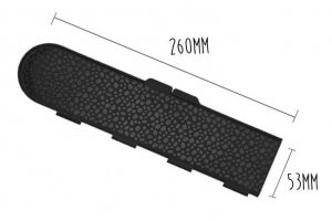Protège-lame magnétique rigide noir Bisbell 