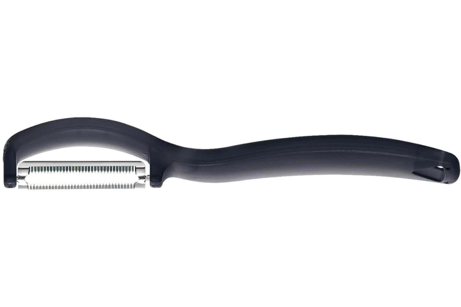 Économe Universel Hendi – Lame Pendulaire Dentelée 5 Cm, Manche Rouge, Inox, Pour Tous Fruits Et Légumes