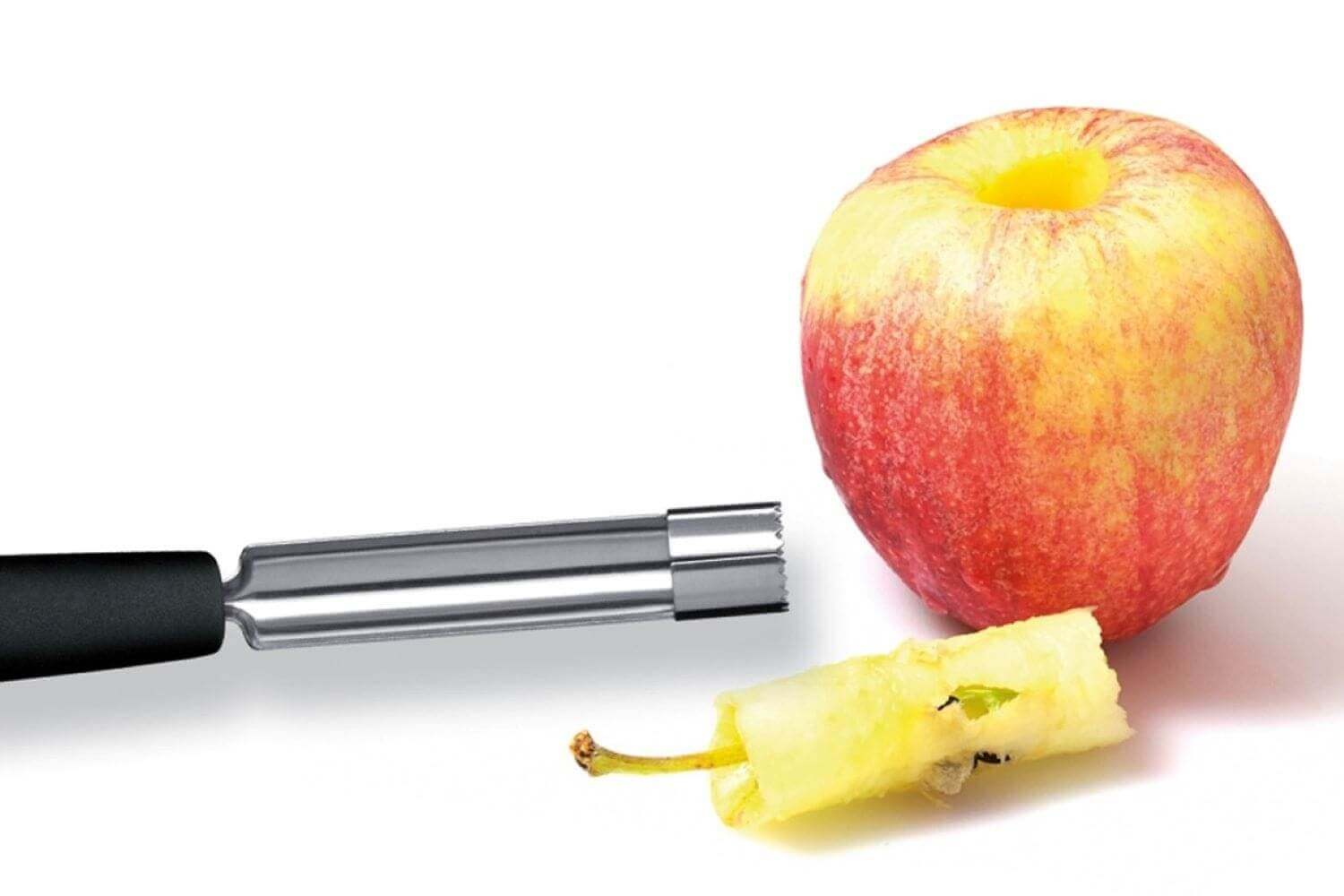 Coupe Pomme - Decoupe Pommes de 8 Acier Inoxydable, Enleve Trognon Pomme,  Éplucheur de Pomme Facile à