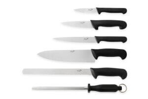 Mallette de 5 couteaux + 1 fusil Deglon Surclass