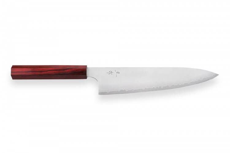 Couteau de chef japonais artisanal Kei Kobayashi SG2 21cm