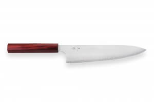 Couteau de chef japonais artisanal Kei Kobayashi SG2 21cm