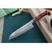 Couteau santoku japonais artisanal Masutani 16.5cm martelé
