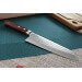 Couteau santoku japonais artisanal Masutani 16.5cm martelé