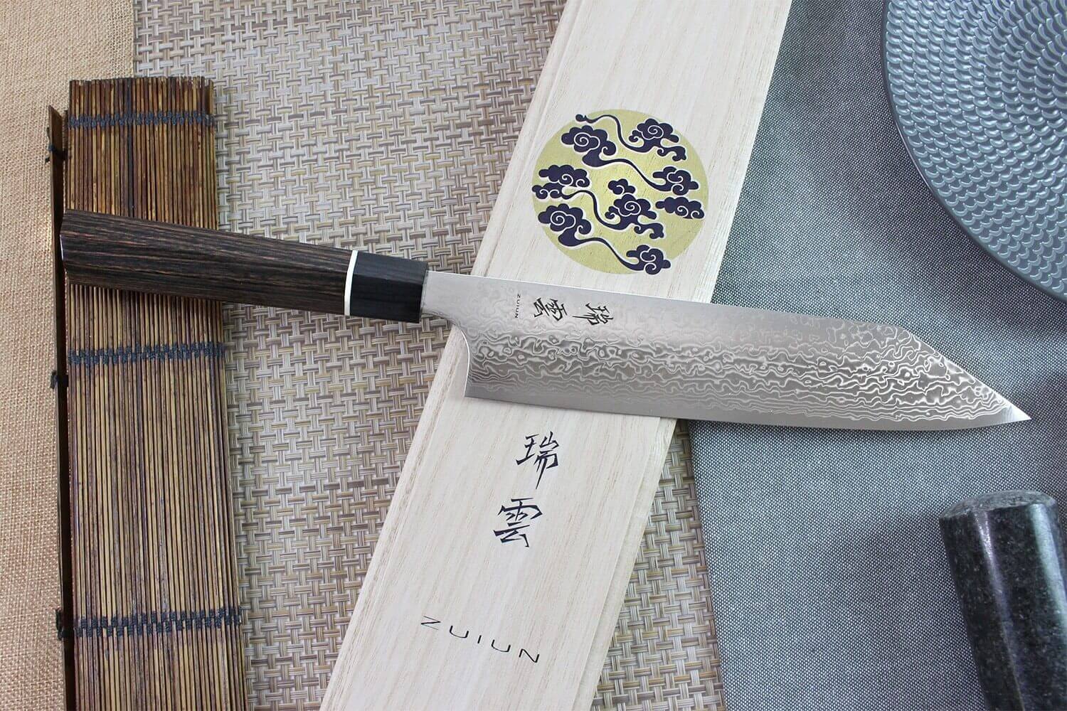 Japonais de Chef Cuisine Couteau Menkiri pour Coupe Pâtes 210/345mm QA294