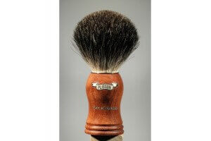 Blaireau de rasage Plisson taille 12 monture bubinga