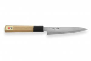 Couteau universel japonais artisanal Kagekiyo Utage White Steel 15cm