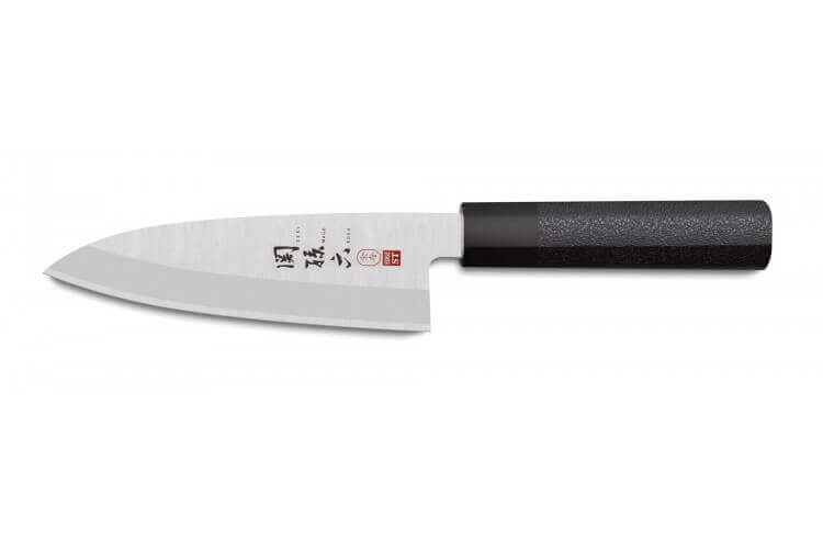 Couteau deba japonais Kai Seki Magoroku Hejiku 15cm spécial gaucher
