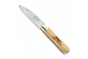 Couteau de poche MAM lame pointue manche en hêtre 7.5cm