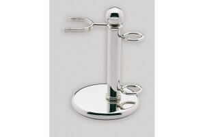 Serviteur nickelé pour blaireau et rasoir Plisson 