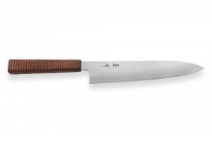 Couteau de chef japonais artisanal Kagekiyo Hiroba 24cm