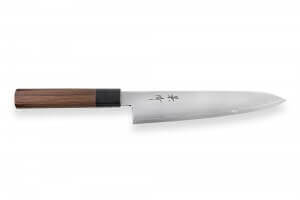 Couteau de chef japonais artisanal Kagekiyo Kurumi 21cm