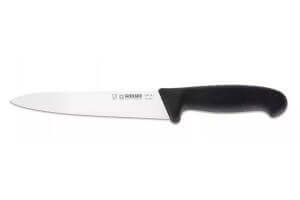 Couteau à saigner pro Giesser lame 18cm manche noir 3305