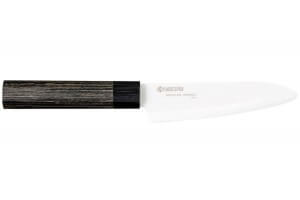 Couteau universel Fuji Kyocera lame céramique 13cm manche pakka