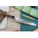 Couteau de chef japonais artisanal Kagekiyo Kurumi Ginsan 24cm
