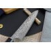 Couteau de chef japonais artisanal Masakage Kumo 18cm damas 63 couches