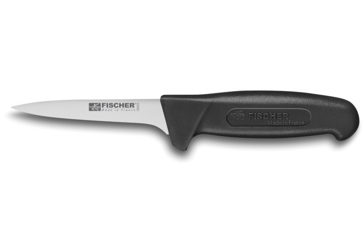 Couteau &agrave; d&eacute;sosser professionnel Fischer HACCP 11cm manche noir