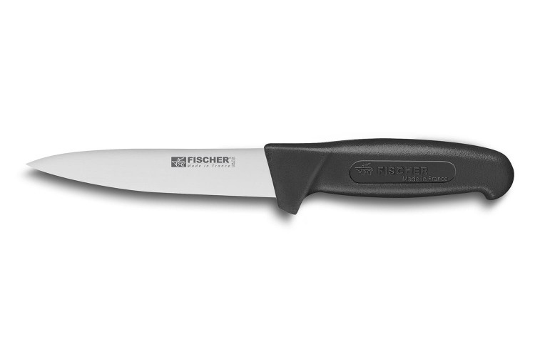 Couteau à saigner professionnel Fischer HACCP 14cm manche noir