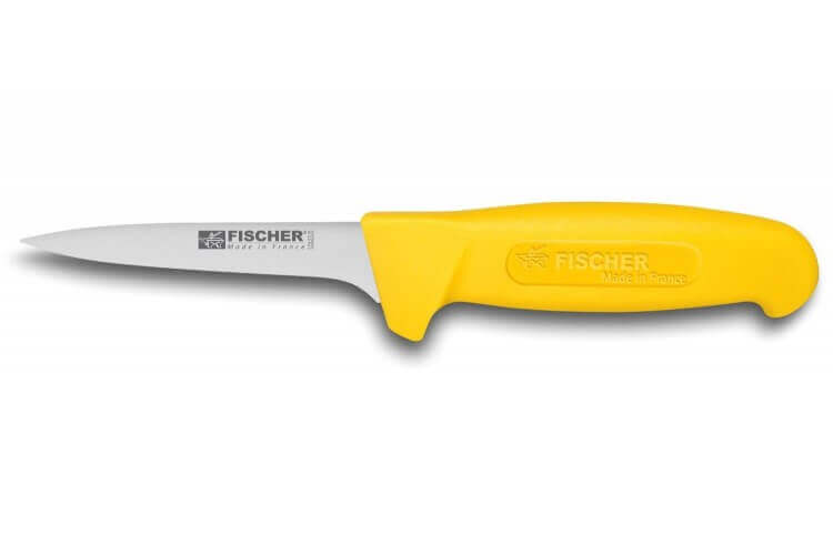 Couteau à désosser professionnel Fischer HACCP 11cm manche jaune