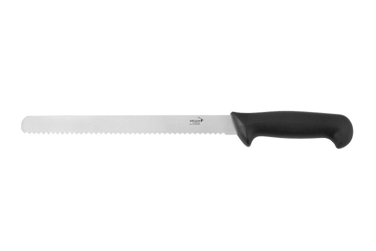 Couteau à génoise Deglon Surclass noir lame 28cm acier inox